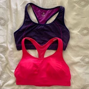 Two Pack | Women’s Sports Bra set of 2, Large